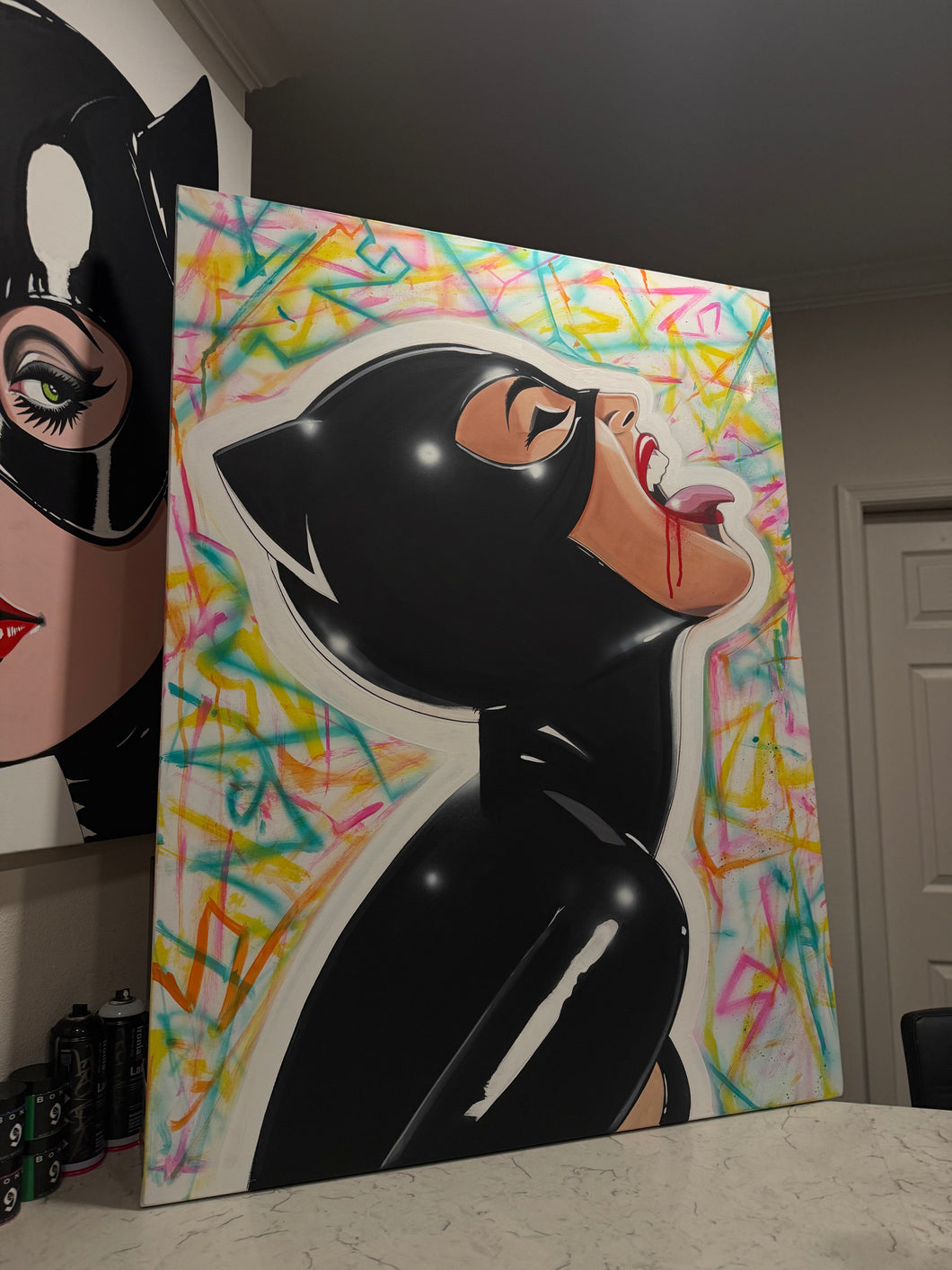 Cat Woman SV gallery canvas