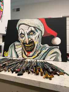 terrifier clown art