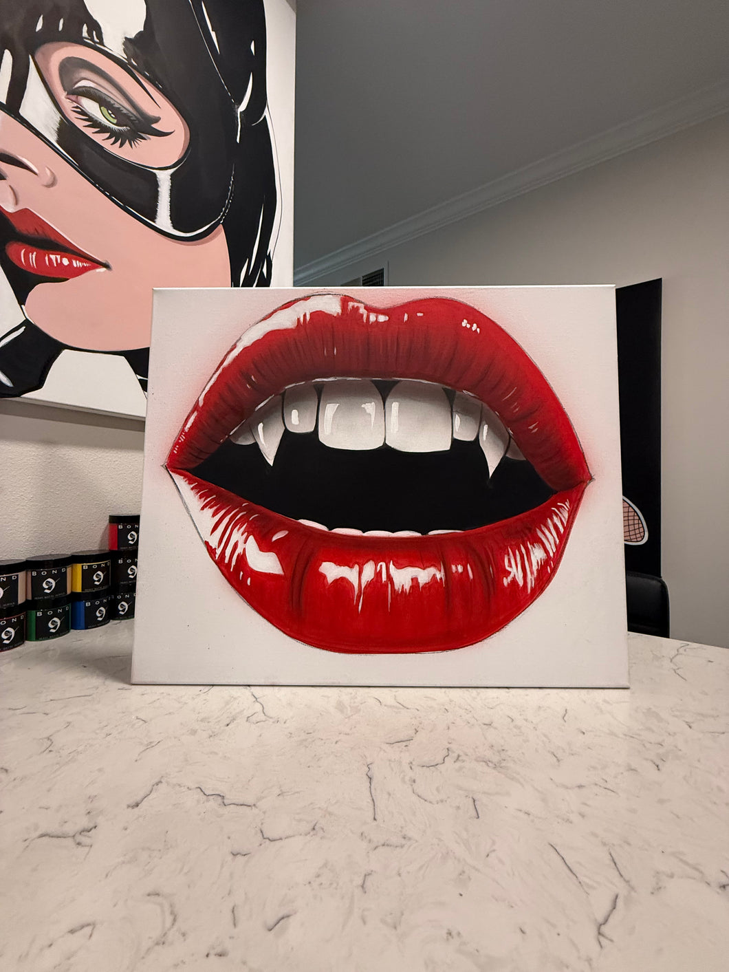 Vampire lips