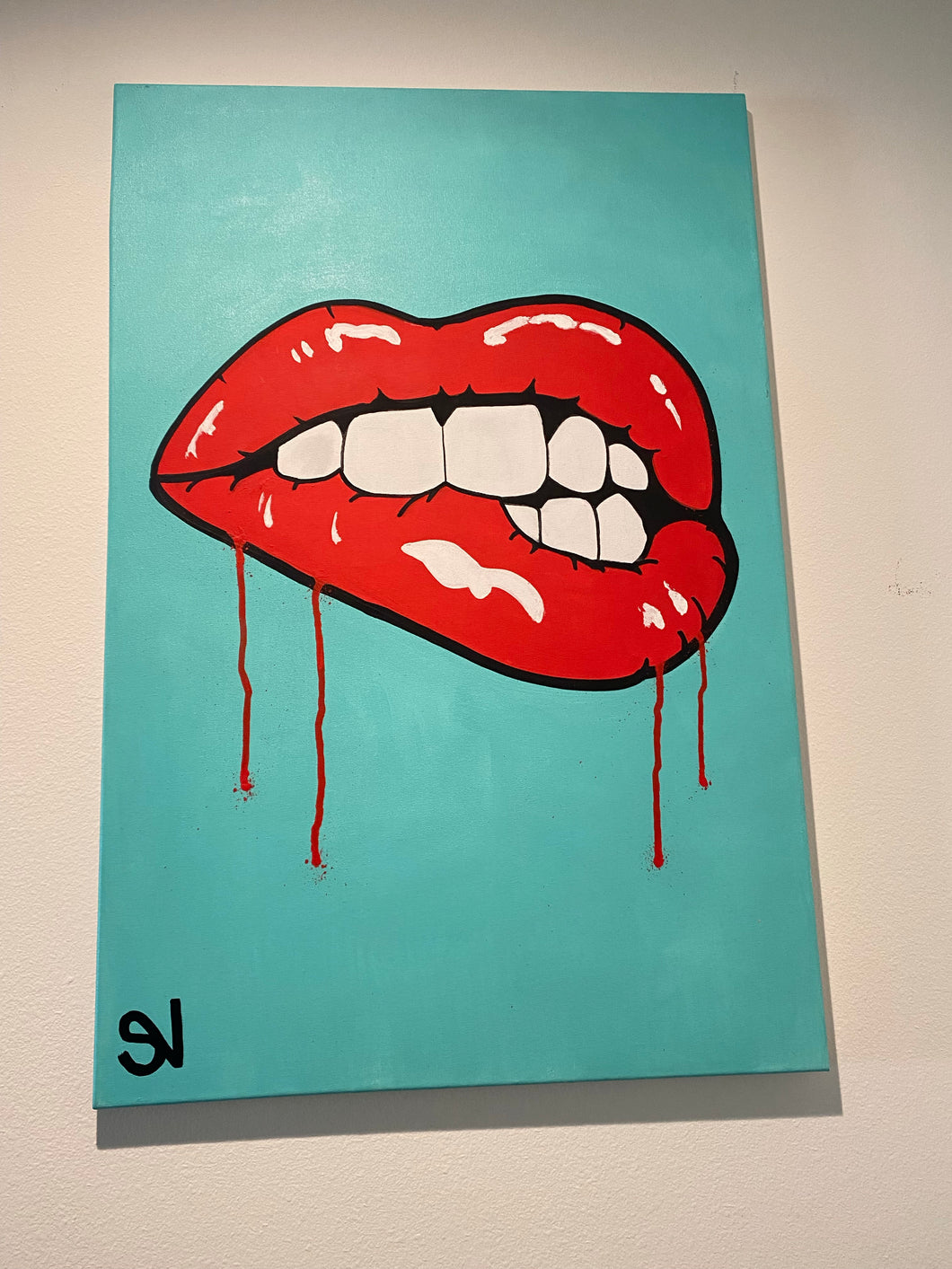 Lips SV Canvas